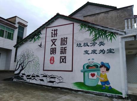 启东墙绘是现在流行的墙体广告