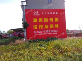 启东农村墙体广告给农村人民带来方便