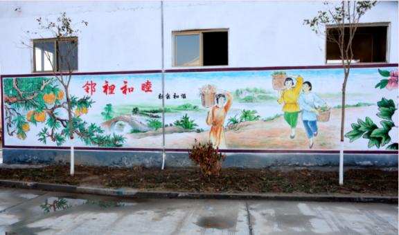 启东乡镇文化墙 乡风文明焕发新活力
