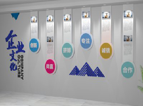 启东企业文化墙需要传递什么办公文化？